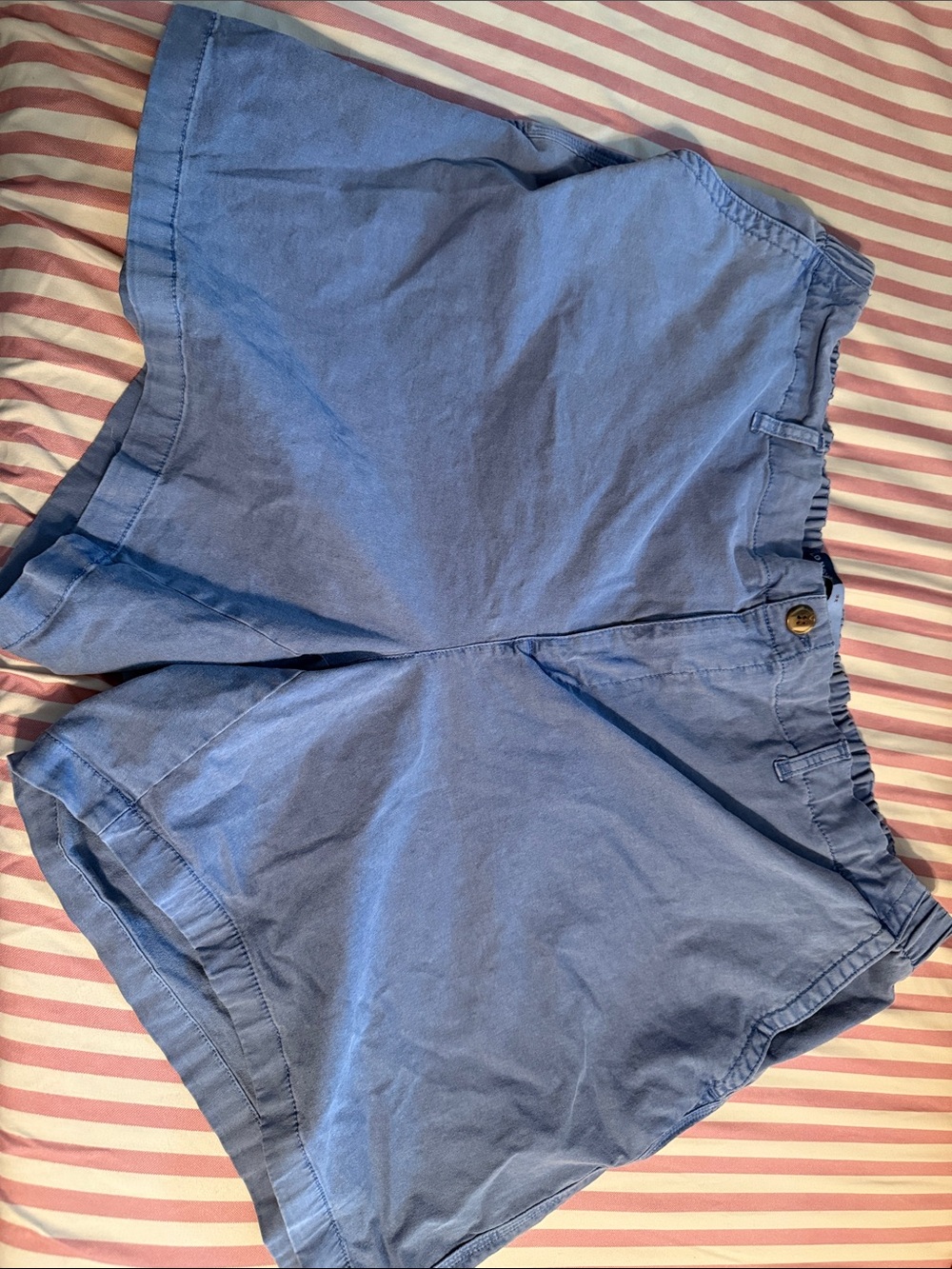 Old Navy Sky Blue High-Waist Casual Shorts